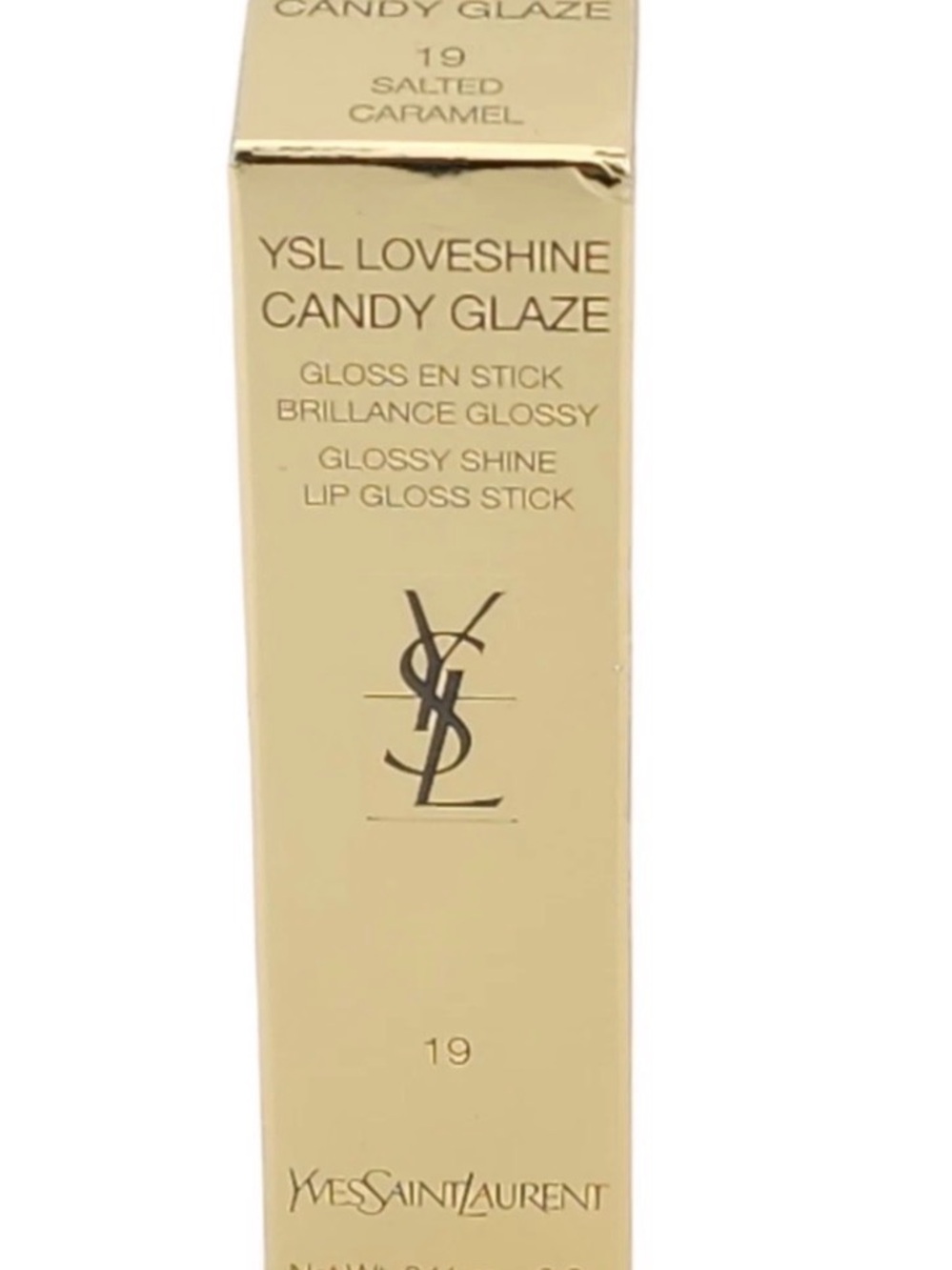 Yves Saint Laurent Candy Glaze Lip Gloss Stick — Salted Caramel 19
